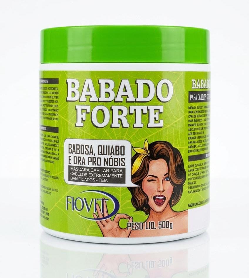 MASCARA  BABADO FORTE 500GR FIOVIT