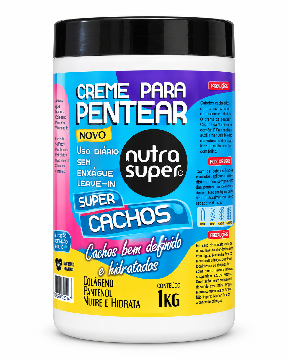 Creme de Pentear Nutra Super Super Cachos 1 kg