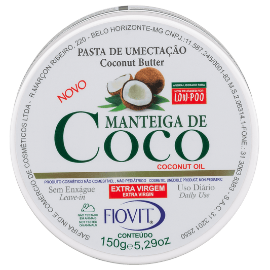 PASTA DE UMECTACAO OLEO DE COCO 150 G